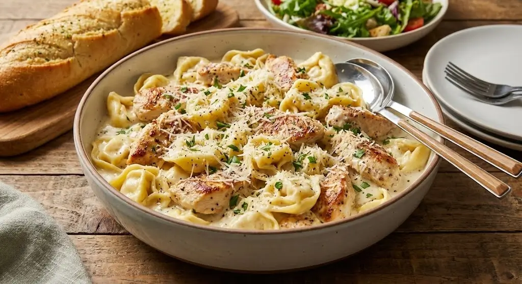 Chicken Tortelloni Alfredo (serves 4 - 6 )