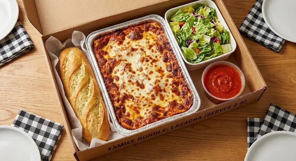 Family-Style Lasagna Bundle 
(Serves 4-6)